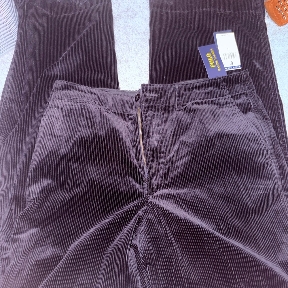 Ralph Lauren women’s Dark Corduroy Pants